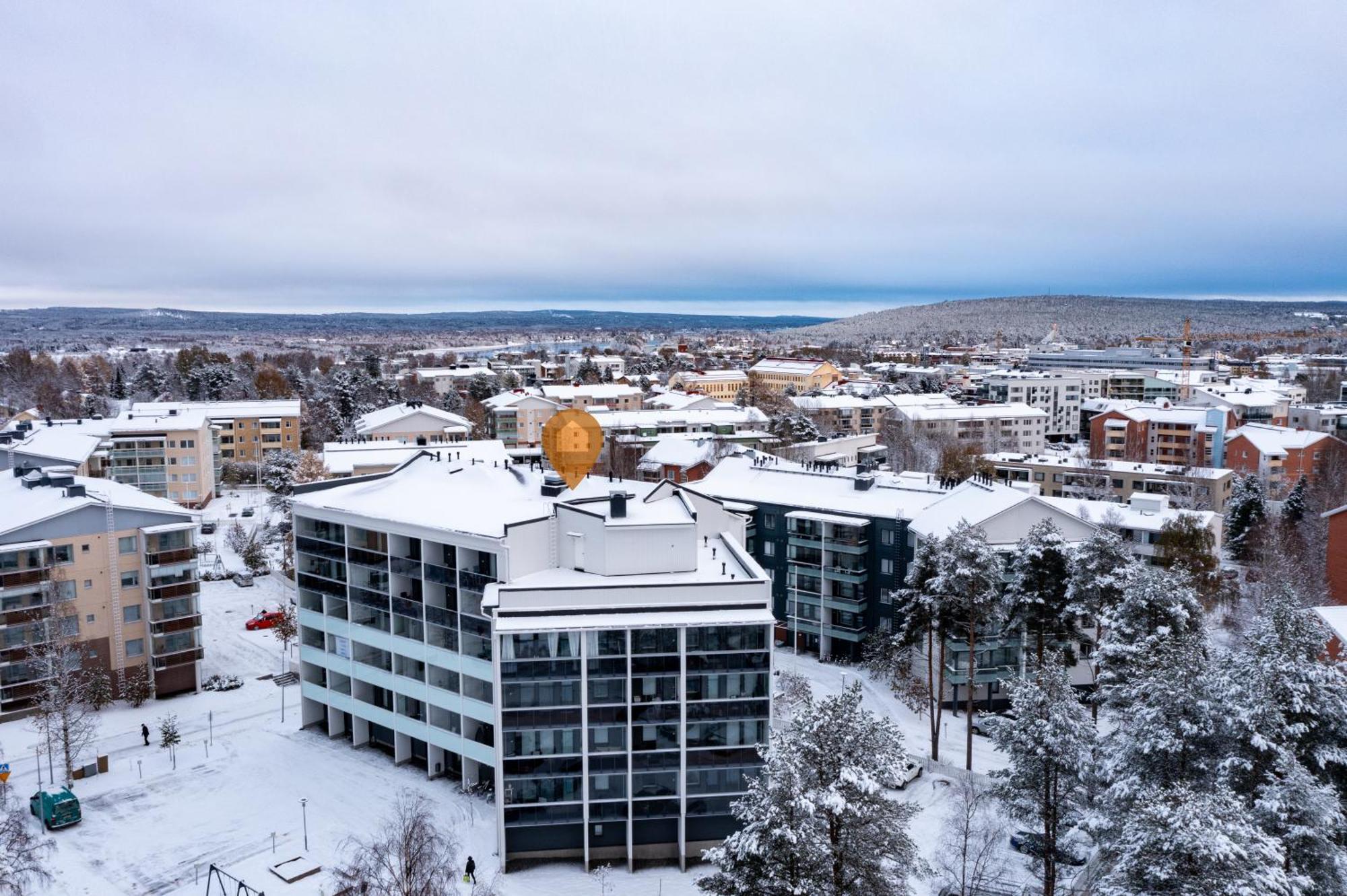 Bellarova Apartments Evakkotie Рованиеми Экстерьер фото
